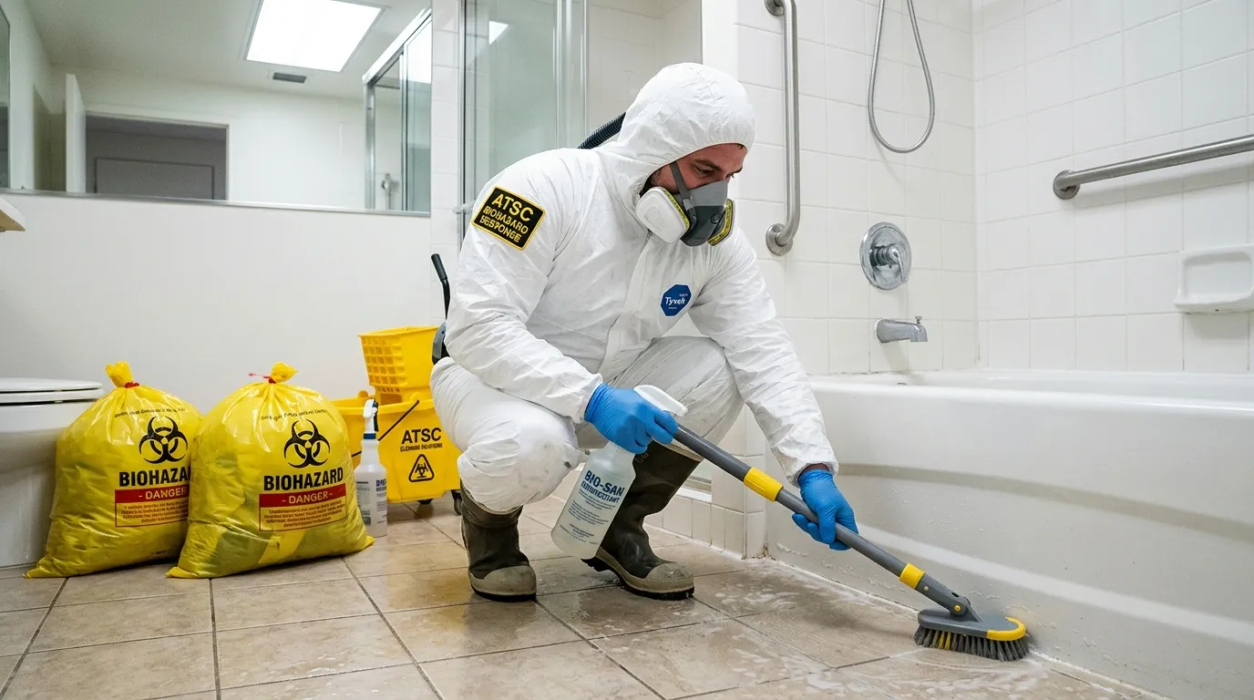 Decontamination equipment deployed for Blood Cleanup in Northern Liberties